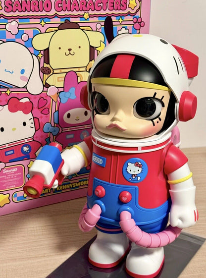 POPMART MEGA SPACE MOLLY 400% Sanrio Family Series Blind Box  Random