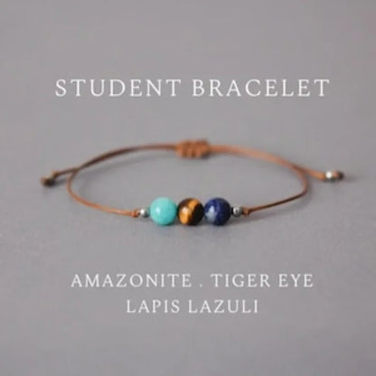 Scholarly Success – Custom Student Crystal Bracelet Graduation gift