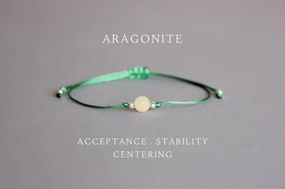 Solar Radiance – Aragonite Crystal Bracelet