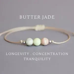 Butter Jade Crystal Bracelet Butter Nephrite Jadeite