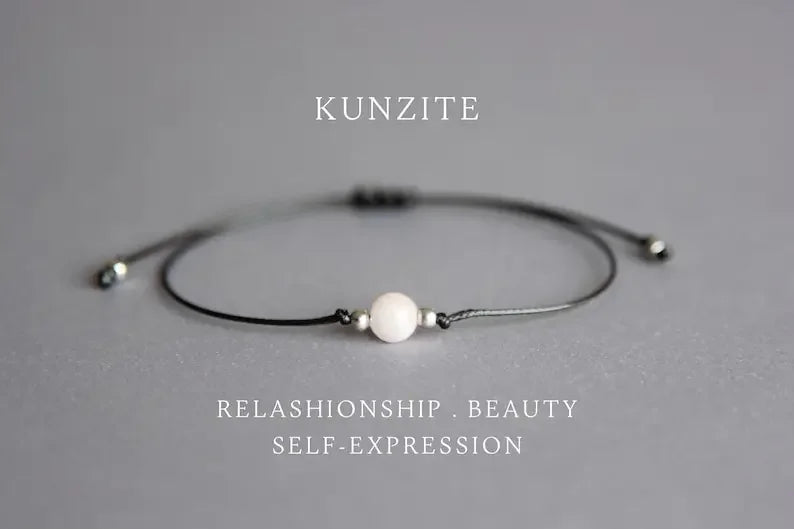 Radiant Aura – Kunzite Bracelet