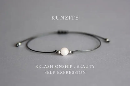 Radiant Aura – Kunzite Bracelet