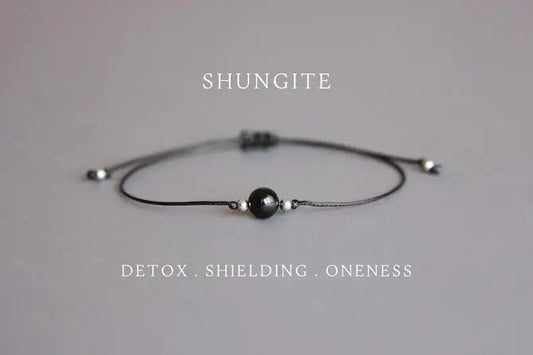 Secondary graphite Healing Crystal Emotional power Clarity Bracelet