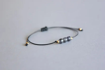 Serene Kindness Cordierite Bead Healing Bracelet