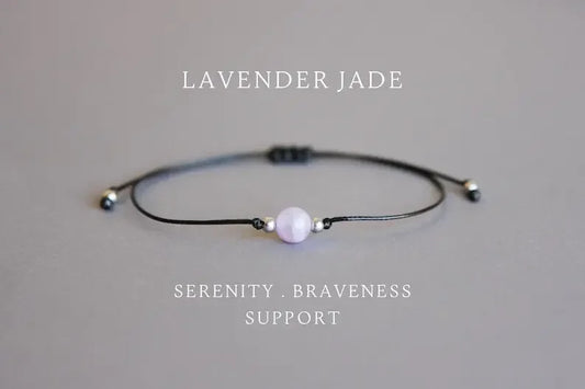 Lavender Emerald Bracelet – Women's Purple Emeral Healing Crystal bracelet Mother's Day Gifts