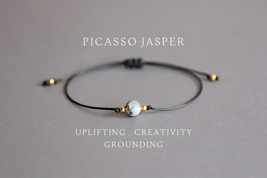 Picasso Jasper Uplifting Grounding Bracelet